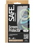 Стъклен протектор Safe - Xiaomi Redmi A3, UWF, черен - 3t