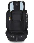 Стол за кола Moni - i-Safe, i-Size, IsoFix, 76-150 cm, син + подарък играчка - 5t