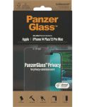 Стъклен протектор PanzerGlass - Privacy UWF, iPhone 14 Plus/13 Pro Max - 3t