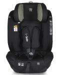 Стол за кола Moni - i-Safe, i-Size, IsoFix, 76-150 cm, зелен + подарък играчка - 3t