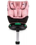 Столче за кола Chipolino - Олимпус, 360°, I-Size, 40-150 cm, фламинго  - 4t