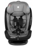 Столче за кола KikkaBoo - Multistage, 0-36 kg, с IsoFix, Dark Grey - 4t