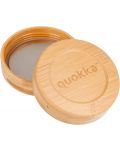 Стъклен буркан за храна Quokka Deli - Wood Grain, 500 ml - 2t