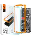 Стъклен протектор Spigen - Glass tR Align Master, Nothing Phone 2, 2 бр. - 1t