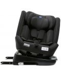 Столче за кола Chicco - Unico Evo Air, i-Size, IsoFix, 40-150 cm, Black Air - 4t