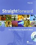 Straightforward Pre-Intermediate: Student's Book with CD-ROM / Английски език (Учебник+CD ROM) - 1t