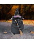 Статуетка Nemesis Now Adult: Gothic - Lucky Black Cat, 12 cm - 7t