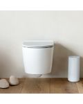 Стойка за резервна тоалетна хартия Brabantia - MindSet, Mineral Fresh White - 8t