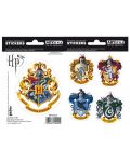 Стикери ABYstyle Movies: Harry Potter - Hogwarts House - 1t