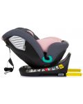 Столче за кола Chipolino - Supreme, 360°, IsoFix, i-Size, 40-150 cm, фламинго - 10t