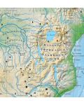 Стенна физикогеографска карта на Африка (1:8 000 000) - 2t