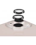 Стъклен протектор за камера PanzerGlass - Hoops, iPhone 13/13 mini, черен - 5t