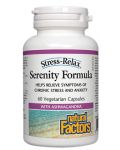 Stress-Relax Serеnity Formula, 60 капсули, Natural Factors - 1t