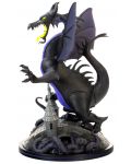 Статуетка Quantum Mechanix Disney: Villains - The Maleficent Dragon (Q-Fig Max Elite), 22 cm - 3t