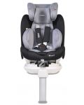 Столче за кола Cangaroo - Admiral, 0-36 kg, с Isofix, тъмносиво - 8t