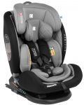 Столче за кола KikkaBoo - Multistage, 0-36 kg, с IsoFix, Dark Grey - 1t