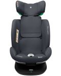 Столче за кола KikkaBoo - i-Drive, i-Size, 40-150 cm, тъмносиво - 4t