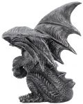 Статуетка Nemesis Now Adult: Dragons - Obsidian Dragon, 25 cm - 5t