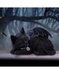Статуетка Nemesis Now Adult: Gothic - Cat Nap, 18 cm - 7t