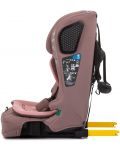 Столче за кола Chipolino - LuxX, IsoFix, i-Size, 76-150 cm, фламинго - 5t