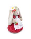 Плюшена играчка Budi Basa - Зайка Ми, с рокличка и дива ягодка, 25 cm - 3t