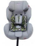 Столче за кола Bebino - Transform, 9-36 kg, light gray and green cushion - 1t