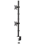 Стойка за монитор Newstar - FPMA-D550DVBLACK, 10-32", черна - 1t