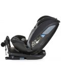 Стол за кола Cangaroo - Gravity, 360°, i-Size, с IsoFix , 40-150 cm, сив - 5t