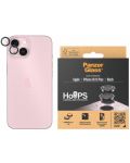 Стъклен протектор за камера PanzerGlass - Hoops, iPhone 15/15 Plus - 1t