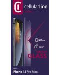 Стъклен протектор Cellularline - iPhone 13 Pro Max - 3t