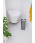 Стойка за резервна тоалетна хартия Brabantia - ReNew, Platinum - 7t