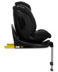 Столче за кола KinderKraft - I-Fix 360°, i-Size, 40-150 cm, Graphite Black - 6t