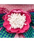 Плюшена играчка Budi Basa - Зайка Ми, с бледо розова рокля на точки, 25 cm - 5t