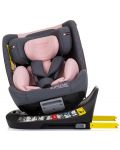 Столче за кола Chipolino - Supreme, 360°, IsoFix, i-Size, 40-150 cm, фламинго - 7t