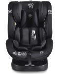 Столче за кола Moni - Serengeti, 0-36 kg, с Isofix, черно - 3t