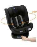 Столче за кола Chicco - Unico Evo Air, i-Size, IsoFix, 40-150 cm, Black Air - 5t