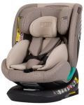 Столче за кола Chipolino - Supreme, 360°, IsoFix, i-Size, 40-150 cm, макадамия - 1t