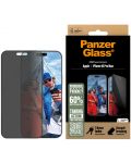 Стъклен протектор PanzerGlass - Privacy Ultra-Wide Fit, iPhone 16 Pro Max - 1t