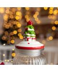 Стъклен буркан с керамичен капак ADS - Christmas tree, 1.25 l - 4t