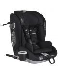 Стол за кола Cangaroo - Force, i-Size, IsoFix , 76-150 cm, черен - 1t