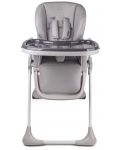 Столче за хранене KinderKraft - Yummy, сиво - 3t