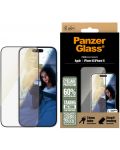 Стъклен протектор PanzerGlass - EyeCare Ultra-Wide Fit, iPhone 16/15 - 1t