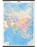 Стенна политическа карта на Азия (1:10 000 000) - 1t