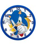 Стенен часовник Kids Euroswan - Sonic - 1t