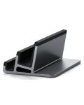 Стойка за таблет и лаптоп Satechi - Dual, MacBook Pro/iPad, сива - 3t