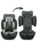 Столче за кола Nado - с IsoFix, 9-36 kg, Black Stone - 2t