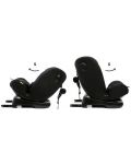 Столче за кола Chicco - Unico Evo Air, i-Size, IsoFix, 40-150 cm, Black Air - 7t