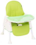 Столче за хранене KikkaBoo - Creamy, зелено - 6t
