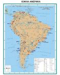 Стопанство: Стенна карта на Южна Америка (1:7 000 000) - 1t