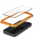 Стъклен протектор Spigen - tR AlignMaster, iPhone 15 Pro Max - 2t